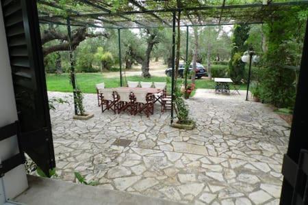 Theni Olive Grove Villa Kato Yerakarion Buitenkant foto